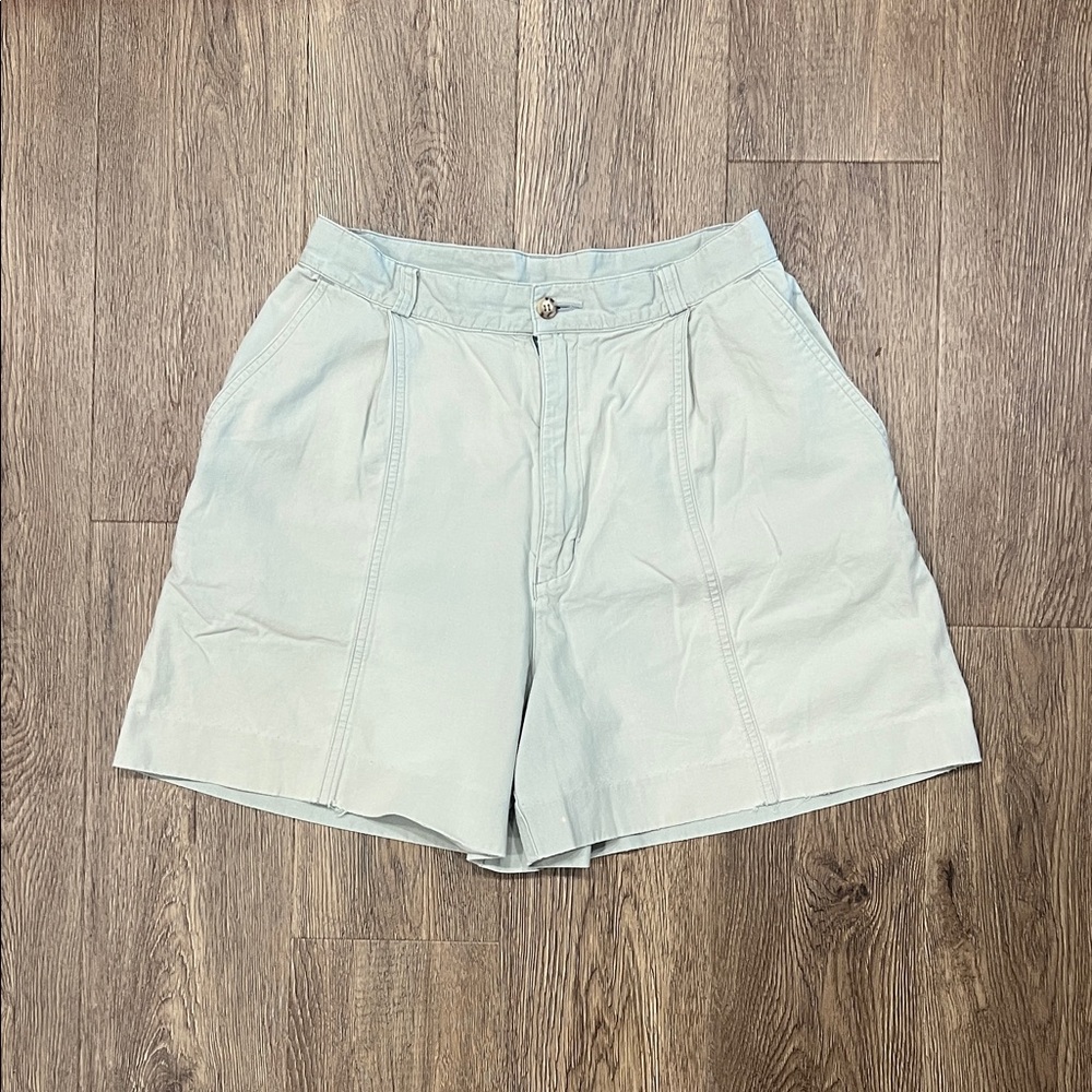 Women’s North Face Light Blue High-Waisted Shorts